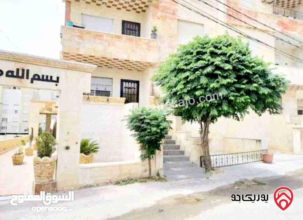 شقة مفروشة أرضية مساحة 150م للايجار في اربد - حي الراهبات 