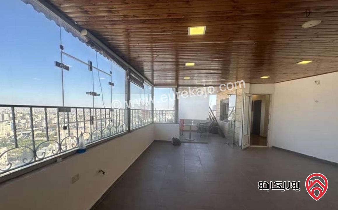 شقة طابق ثالث دوبلكس مساحة 100م للايجار في عمان - المدينة للرياضية 