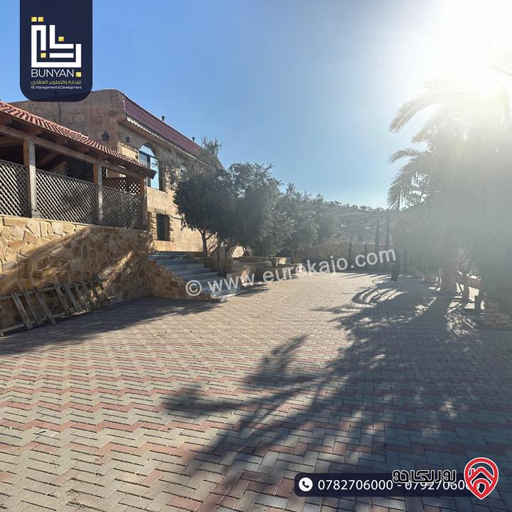 شاليه /مزرعة مساحة الأرض 4 دونم و 100م مميزة للبيع في الزرقاء - العالوك