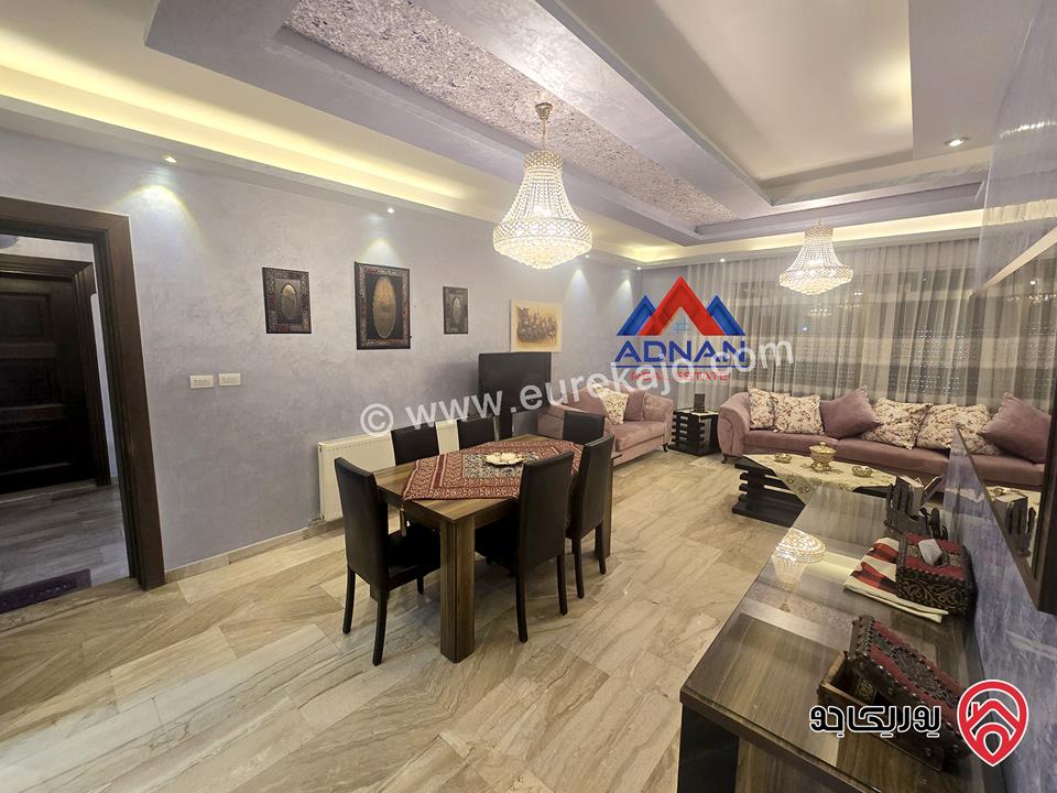 شقة مفروشة طابق ثاني مساحة 140م للإيجار في عمان - الرابية