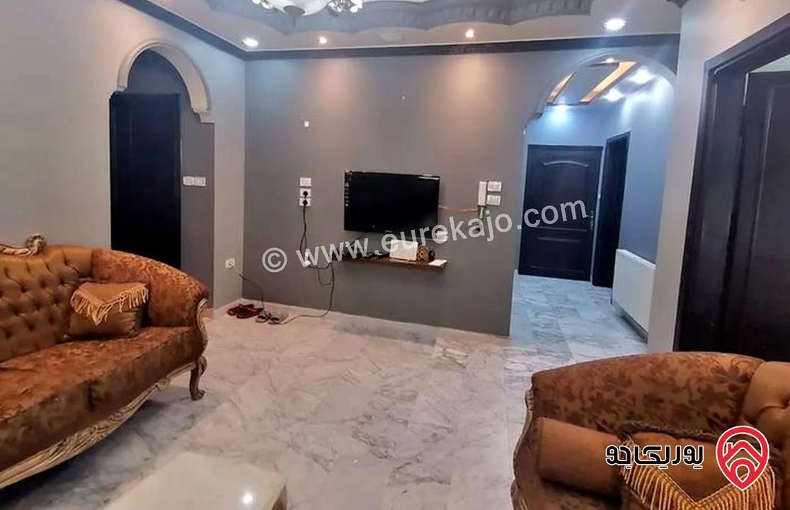 شقة مفروشة طابق ثاني مساحة 162م للايجار في عمان - تلاع العلي 