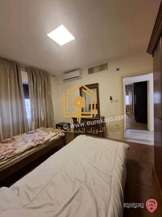 شقة مفروشة طابق اول مساحة 110م للإيجار في منطقة عمان - الدوار السابع 