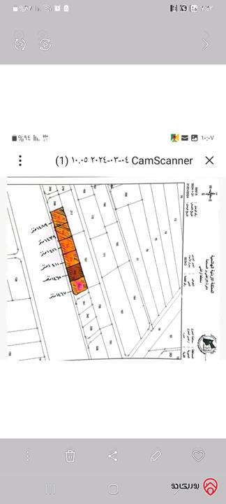 أرض مساحة 1465م للبيع في المفرق 