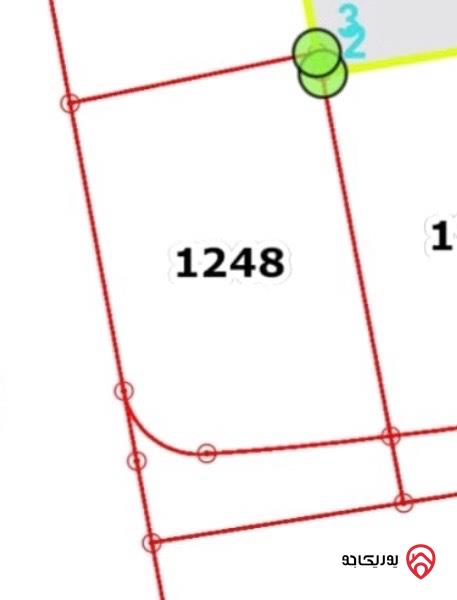 قطعة ارض مساحة 684م للبيع في اربد/المراح وام الغزلان