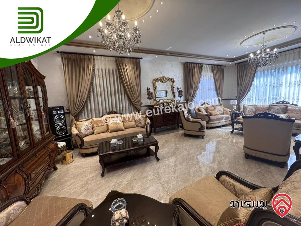 فيلا مستقلة مساحة الارض 2100 م ومساحة البناء 900م للبيع في عمان - مرج الحمام