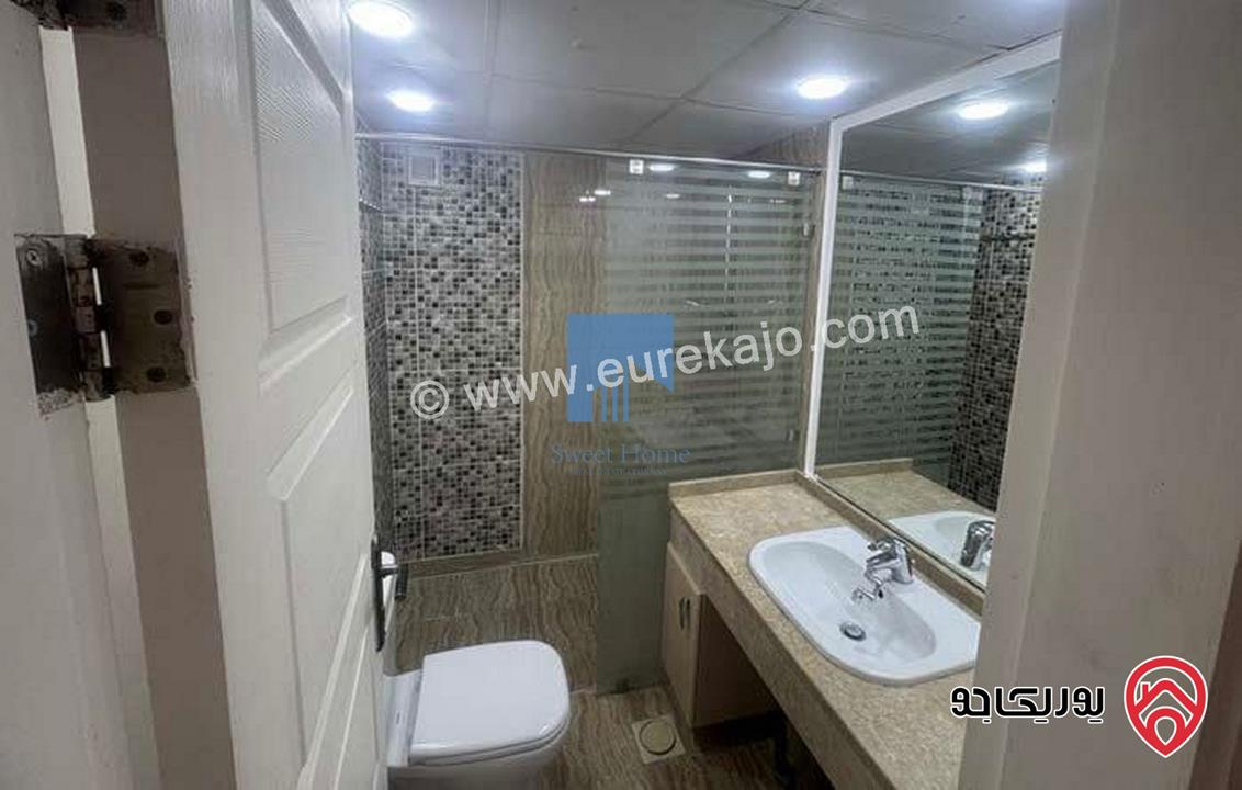 شقة استثمارية مفروشة فاخرة للبيع في جبل عمان - قرب السفارة الفلسطينية طابق ثالث 95م بسعر مغري