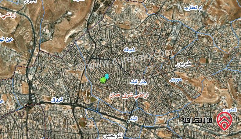 ارض مساحة 800م للبيع في عمان - طبربور