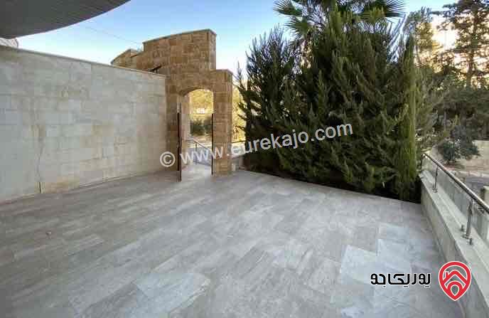 شقة أرضية فاخرة مساحة 190م للايجار في عمان - تلاع العلي 