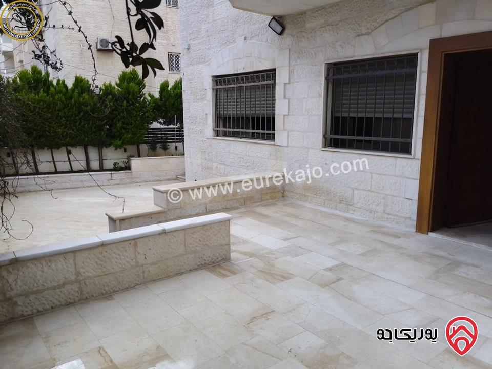 شقة أرضية فاخرة للبيع في عمان - أم أذينة 255م مع ترسات 150م بسعر مغري