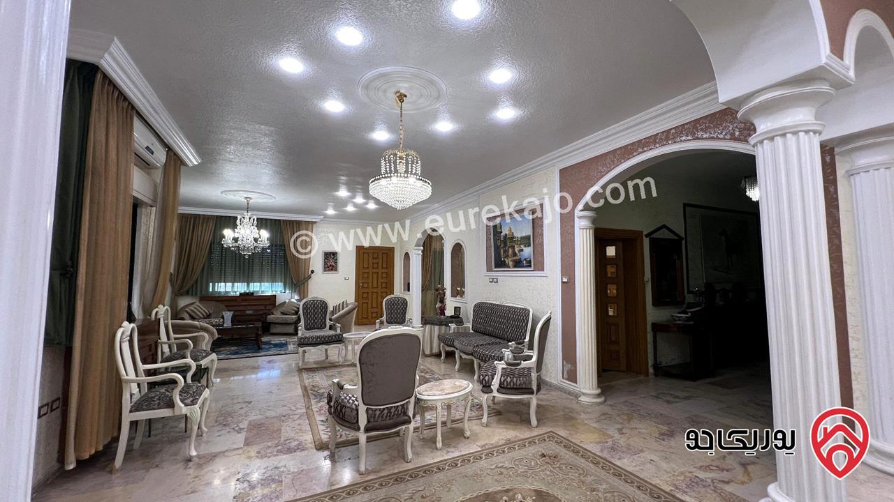 فيلا مع مزرعة مميزة مساحة الأرض 31 دونم و البناء 650م للبيع في منطقة لواء بني كنانة – قرية كفرسوم / محافظة إربد