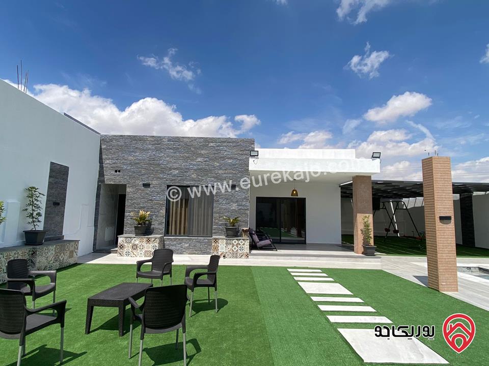 مزرعة / شاليه الهاشم للايجار اليومي في عمان - منطقة أحد البيضاء	