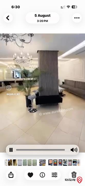 فيلا مساحة 1 دونم و 100م على أرض 850م للبيع في عمان - ام اذينة