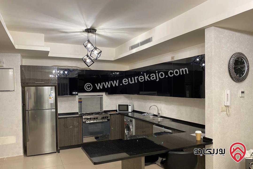 شقة مفروشة فاخرة طابق ثالث مساحة 110م للايجار في عمان - عبدون