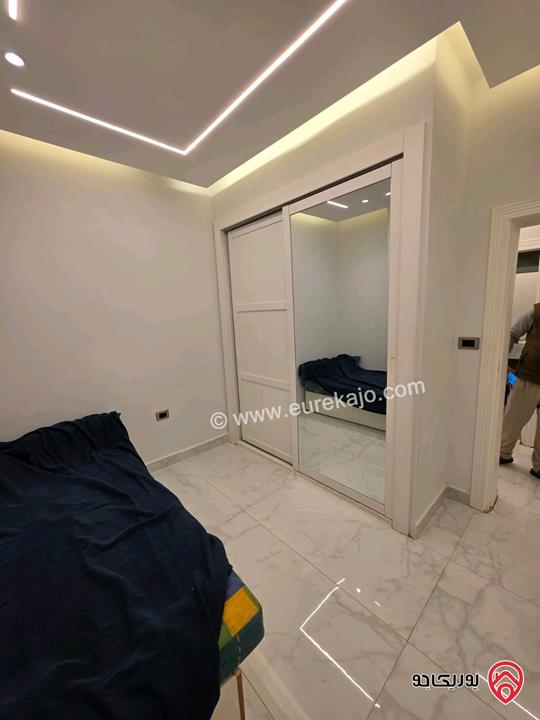 شقة أرضية مساحة 100م للإيجار مفروشة في عمان - أم السماق