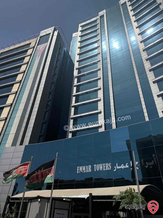 مكتب مساحة 400م للايجار في عمان - أم أذينة أبرج إعمار