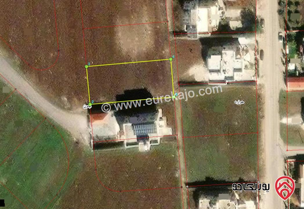 قطعة ارض مساحة 896م للبيع في اربد - ايدون 