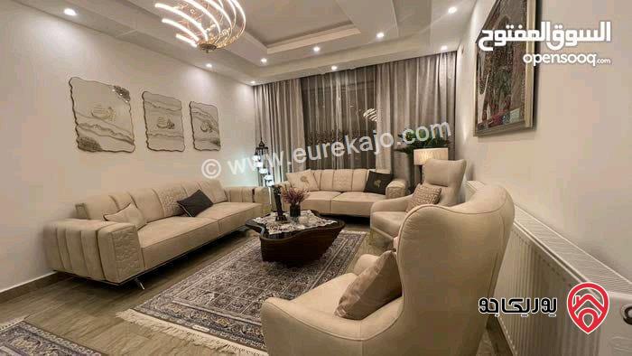 شقة مفروشة طابق رابع مساحة 180م للايجار في عمان -  مرج الحمام