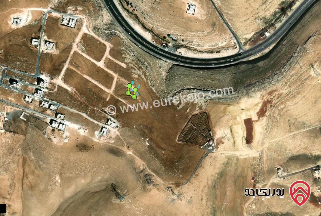 ارض مساحة 530م للبيع من اراضي شرق عمان - طبربور - عين ارباط 