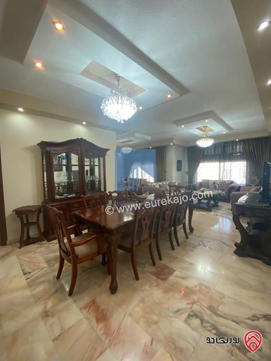 شقة مفروشة طابق ثاني 207م تشطيب سوبر ديلوكس للبيع في عمان - خلدا