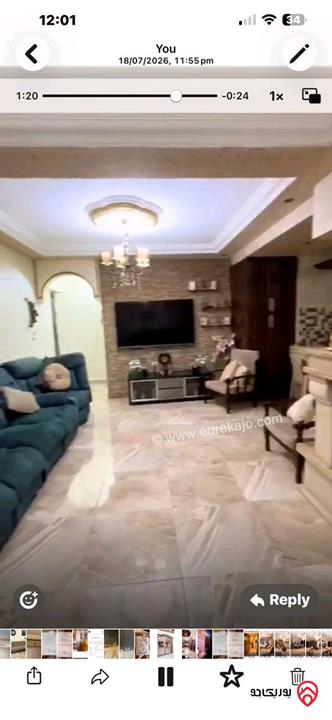 فيلا فاخرة مفروشة مساحة 331م على أرض 217م للبيع في عمان - الجندويل 