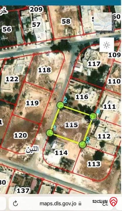 ارض مساحة 1 دونم للبيع في عمان - منطقة جاوا 