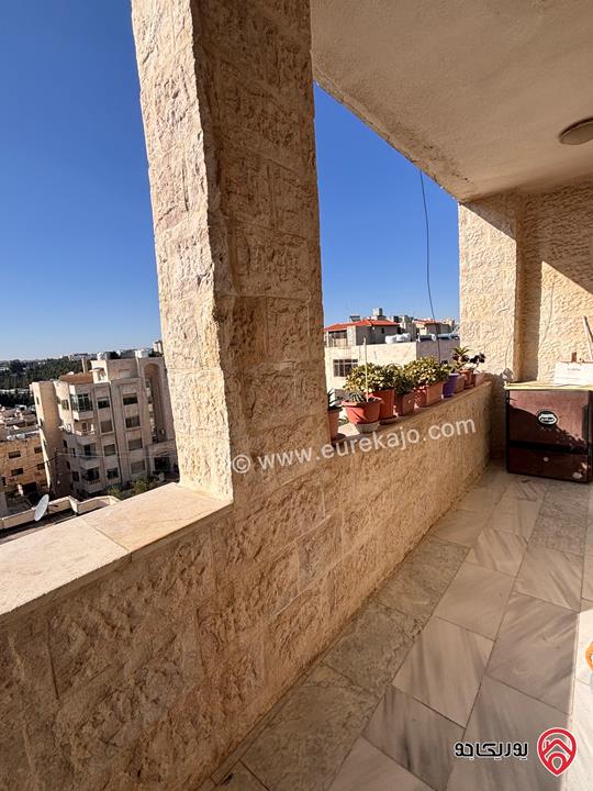 شقة طابق اخير مساحة 220م للبيع في عمان - ضاحية الرشيد