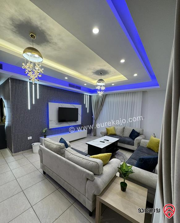 شقة مفروشة أرضية مساحة 90م للايجار في عمان - الصويفية