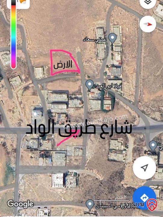قطعة ارض مساحة 591م للبيع في الزرقاء - ضاحية المدينة المنورة مساحة 591م