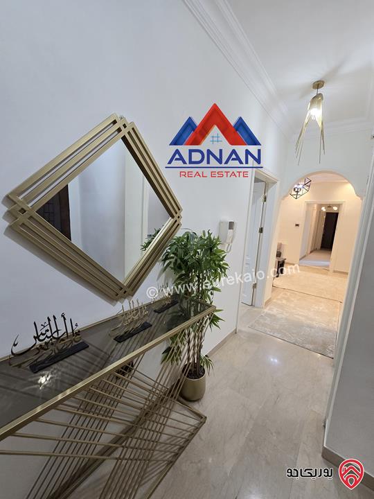 شقة طابق أول مفروشة فرش جديد مساحة 200 متر للايجار السنوي في عمان - دير غبار