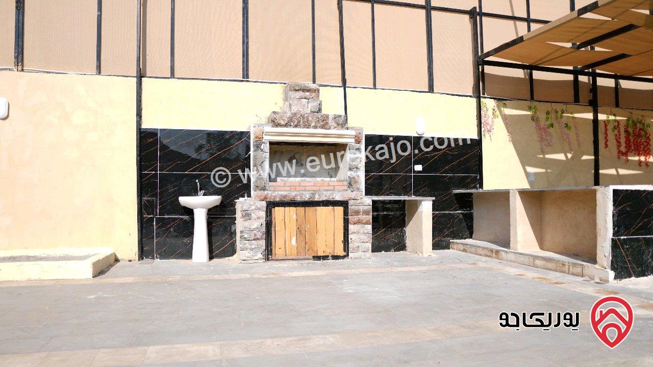 مزرعة مساحة الأرض 1 دونم والبناء 85م للبيع في البحر الميت - الشونة الجنوبة 