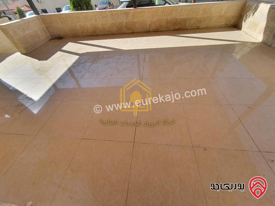 شقة فارغة طابق ارضي مساحة 150م داخلي مع 50م ترس للإيجار في عمان - ضاحية الأقصى 