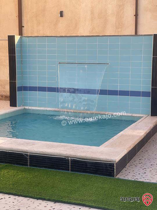 فيلا وشاليه مساحة الأرض 612م والبناء 180م للبيع في الغور اشارة العارضه