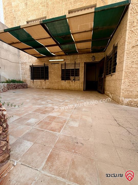 شقة شبه ارضي مساحة 145م داخلي و 105م خارجي للبيع في عمان - عرجان 