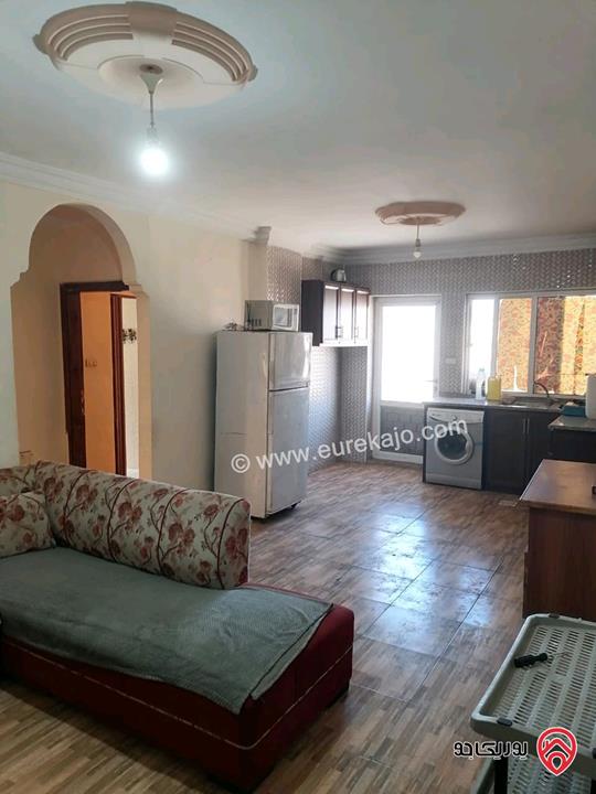 شقة مساحة 60م للايجار مفروشة أو فارغة في اربد شارع الجامعة الرئيسي للطلاب