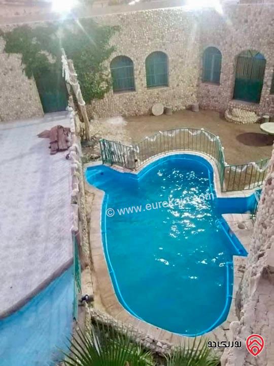 مزرعة فاخرة مساحة 17 دونم للبيع في مادبا – منطقة الزعفران