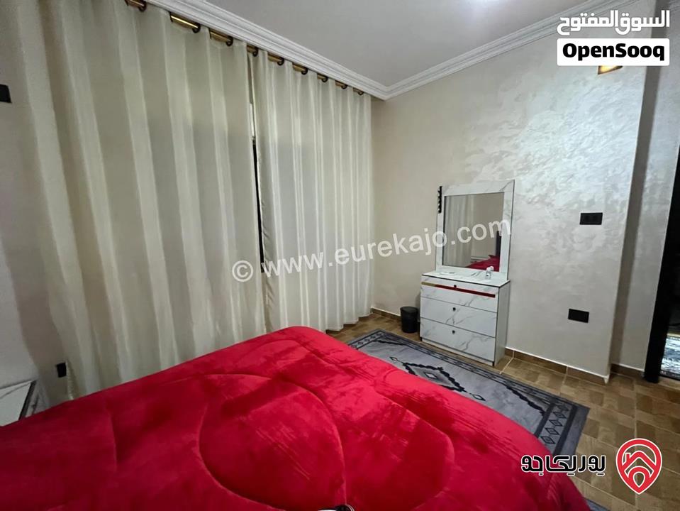 شقة مفروشة مساحة 110م طابق ثالث للايجار في عمان - الجبيهة 