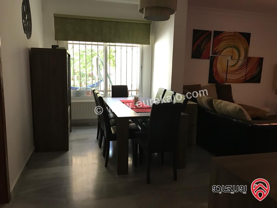 شقة شبه ارضي 126 متر مفروشة للبيع في عمان - الجندويل