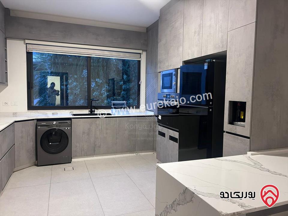 شقة مفروشة فاخرة أرضية مساحة 180م للايجار في عمان - عبدون