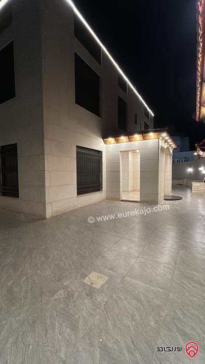 فيلا جديدة على شارعين مساحة 427م على أرض 505م للبيع في عمان - شفا بدران قرب دوار البحرية