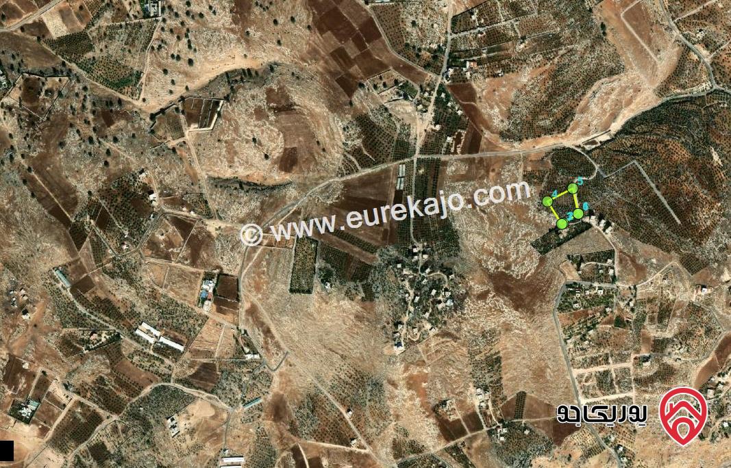 ارض مساحة 5399م للبيع من اراضي غرب عمان عراق الامير العميرية والفحص