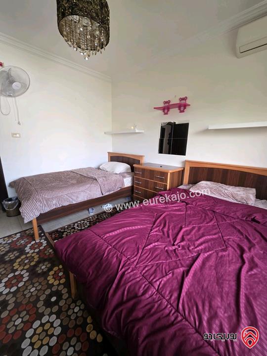 شقة طابق أول مساحة 190م للإيجار مفروشة في عمان - أم السماق 