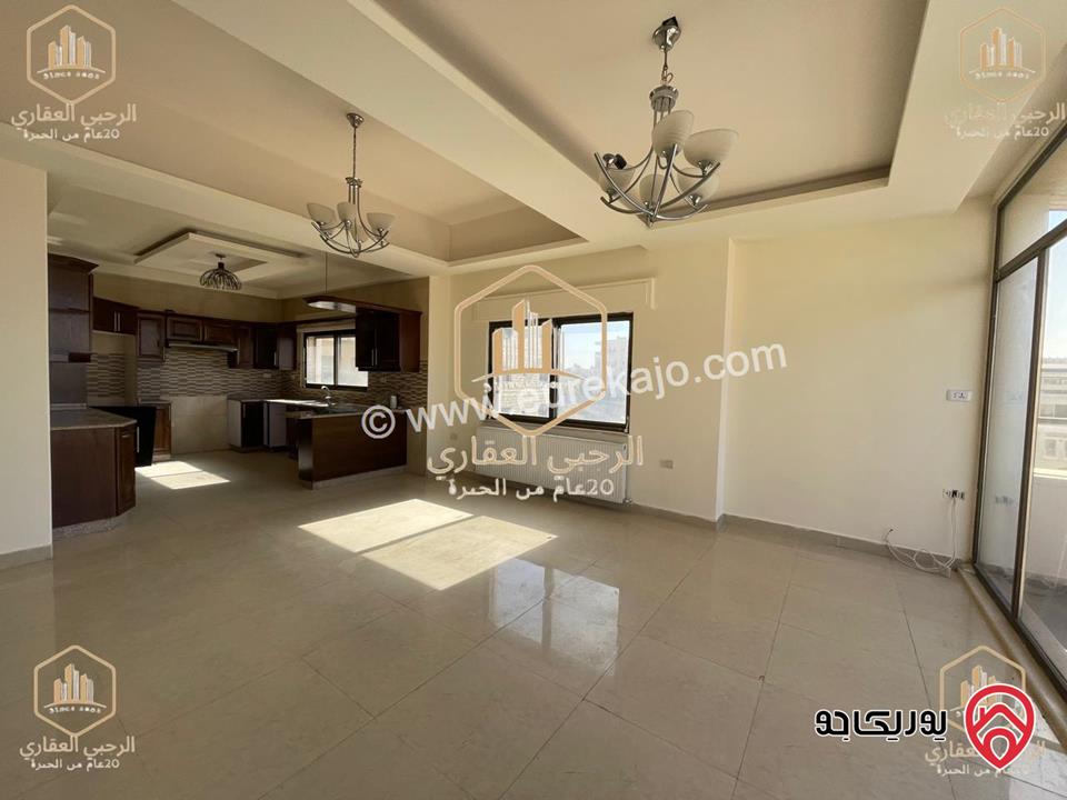 شقة رووف مساحة 140م سوبرديلوكس للايجار في عمان - خلدا