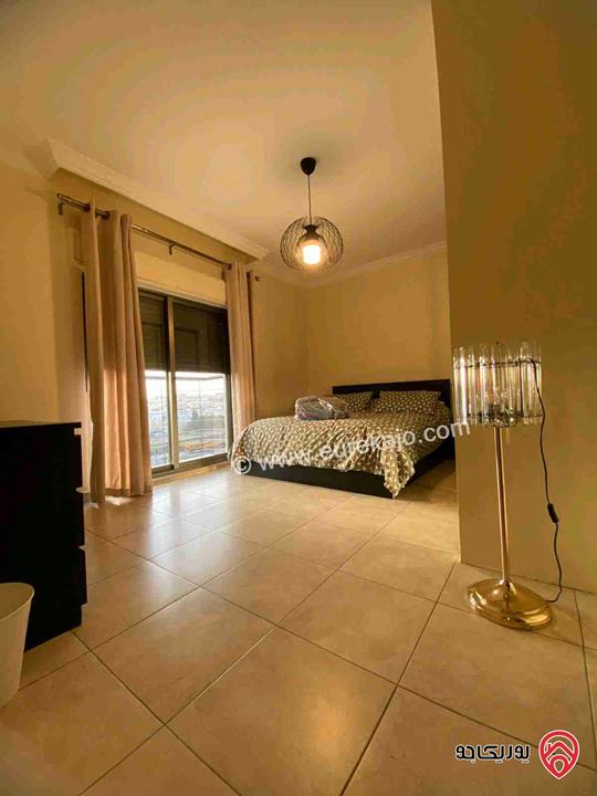 شقة مفروشة فاخرة مساحة 110م طابق ثالث للإيجار في عمان - دير غبار