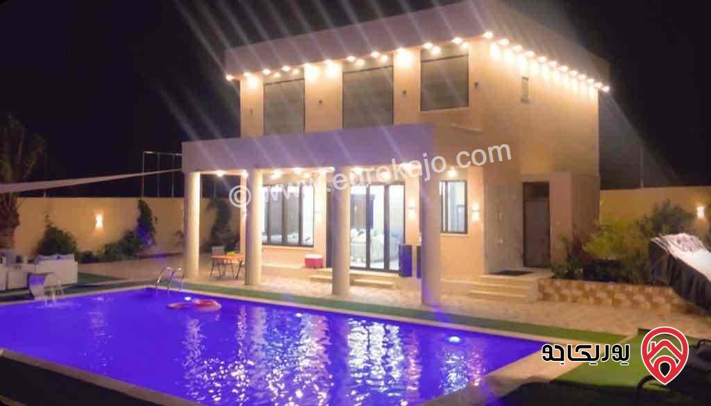 مزرعة مساحة الارض 1121م والبناء 246م للبيع في منطقة الغور - الشونة الجنوبية تصلح للايجار و الاستثمار 