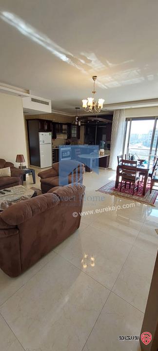 شقة مفروشة طابق اول 105م تشطيب سوبر ديلوكس للبيع في عمان - خلدا