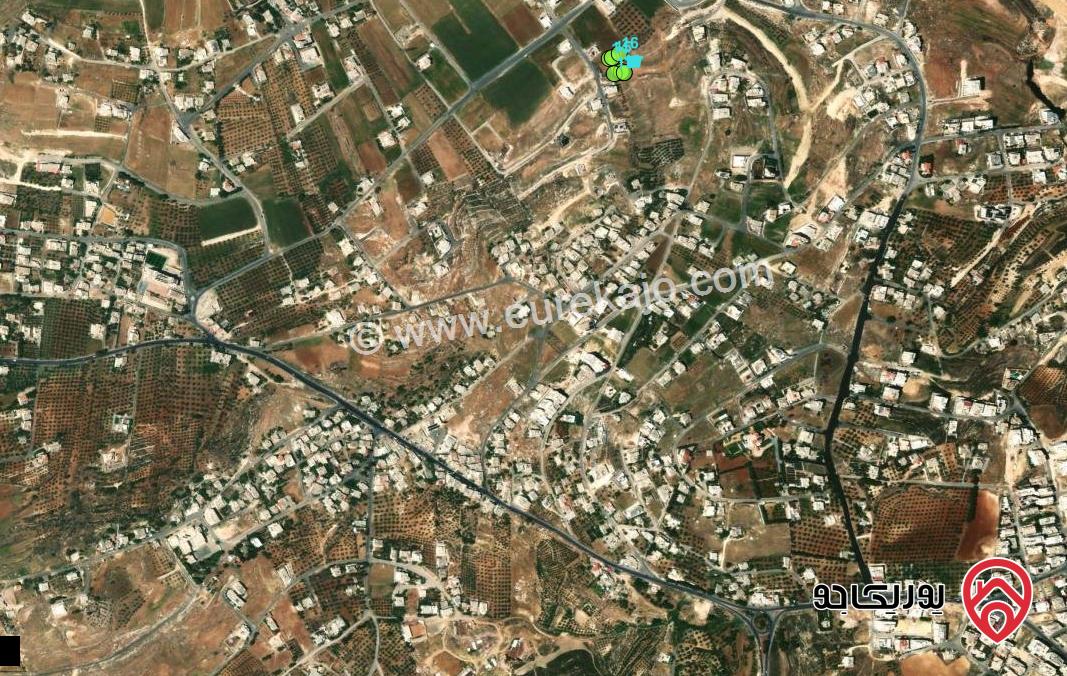 أرض مساحة 753م للبيع من أراضي غرب عمان البحاث