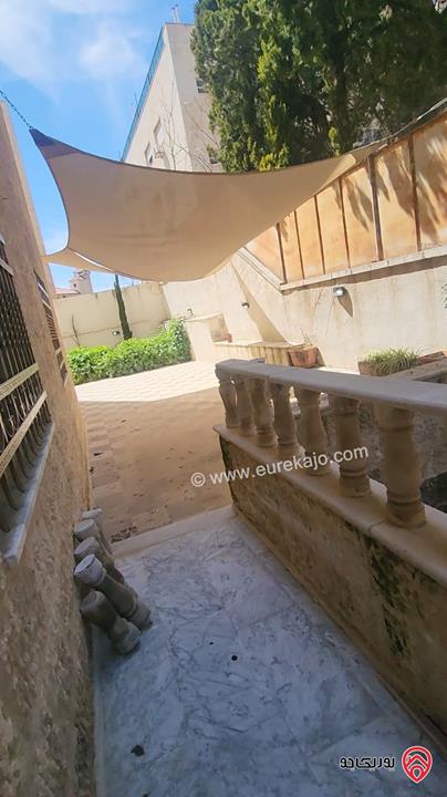 شقة ارضية مساحة 166م داخلي و 140م خارجي للبيع في عمان - الجاردنز 