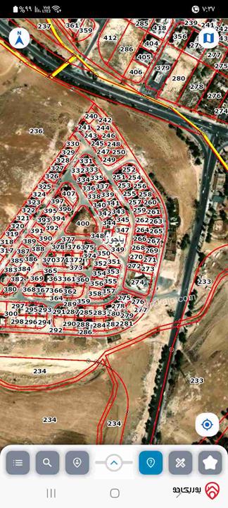 أرض مساحة 500م للبيع في عمان - ياجوز إسكان الصيادلة 