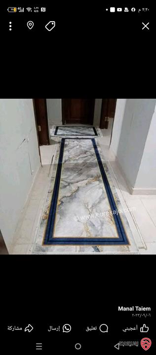 شقة مساحة 117م طابق ثالث للبيع في عمان - عين الباشا 