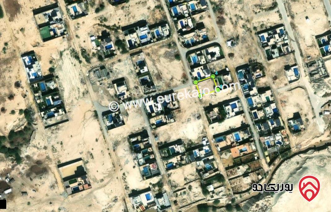 ارض مميزة مساحة 741م للبيع من اراضي الشونة الجنوبية غور الرامة حوض الجلد منطقة شاليهات